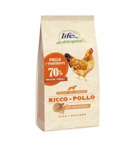 Lifepet Lifedog Pollo - Mangime secco per cani