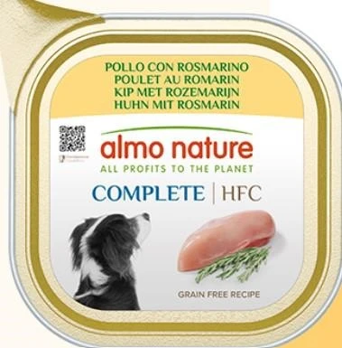 Almo Nature Dog Complete Pollo e Rosmarino 11 x 150 g