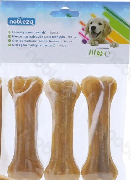 Nobleza Ossi Pressati per Cani 10 cm - 3 Pezzi