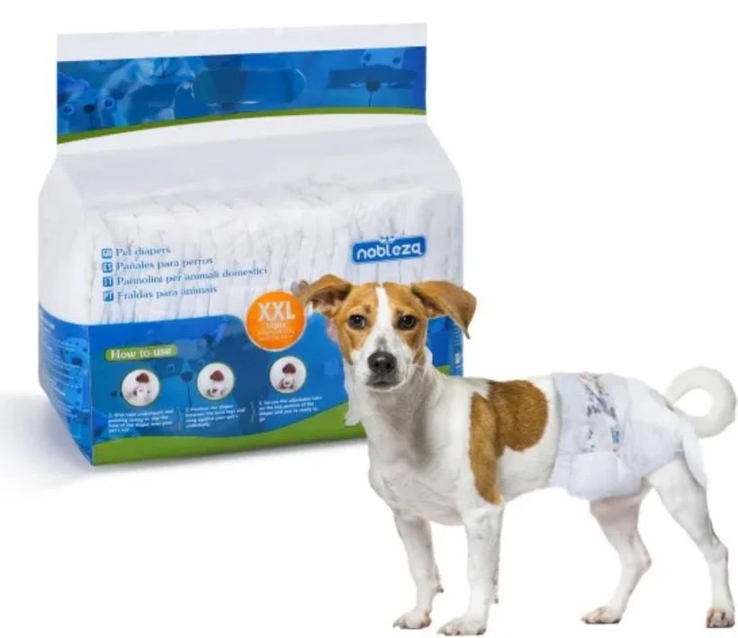 Nobleza Pannolini per Cani Taglia XXL 60x37 cm - 12 pezzi