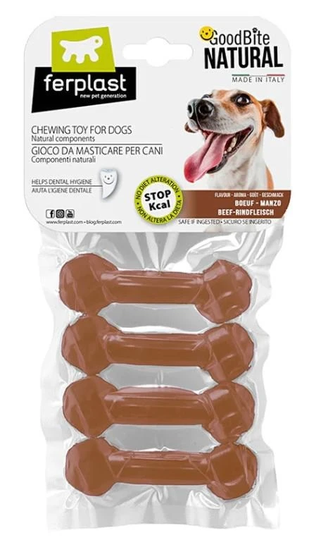 Ferplast GoodBite Osso Manzo XS per Cani 4 x 15 g