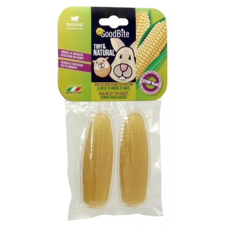 Ferplast GoodBite Pannocchia Tin & Bag per roditori