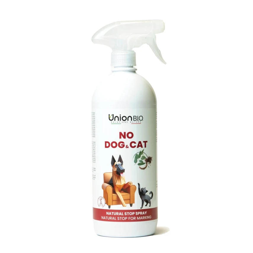 Unionbio No Dog/Cat 1 L - Detergente per ambienti