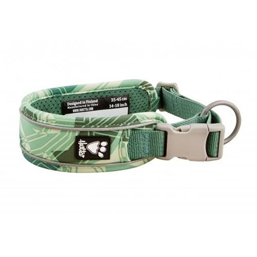 Hurtta Collare Warrior Verde Mimetico 25-35