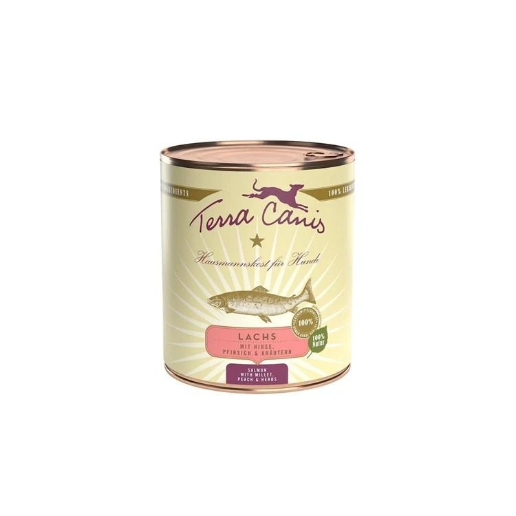 Terra Canis Classic 800g Salmone - Mangime Umido per Cani