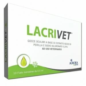 LACRIVET Gocce oculari 10 fiale - Aurorabiofarma