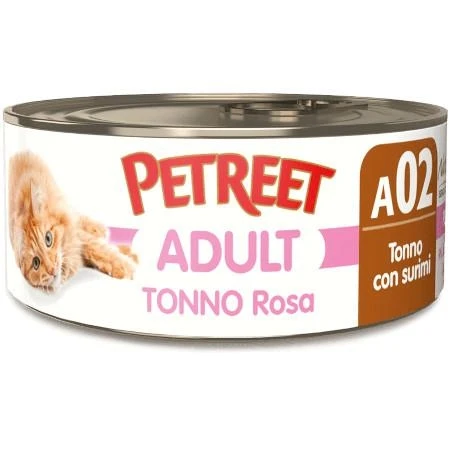 Petreet Tonno Rosa/Surimi 70g - Mangime Umido per Gatti