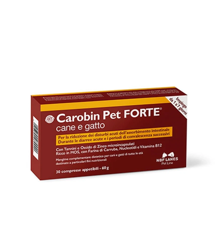 Carobin Pet Forte Cane/Gatto 30 CPR - NBF, GAINTE