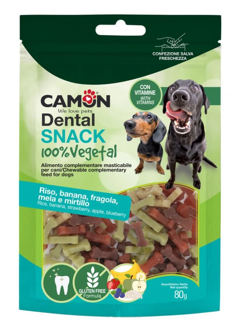 CAMON Ossi Riso/Banana/Fragola/Mela/Mirtillo 80g