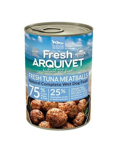 Arquivet Fresh Dog Gr 400 Polpette Tonno - Mangime Umido per Cani