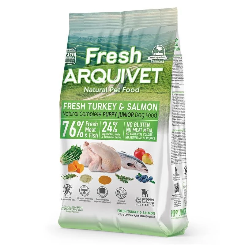 Arquivet Fresh Puppy Junior Tacchino e Salmone