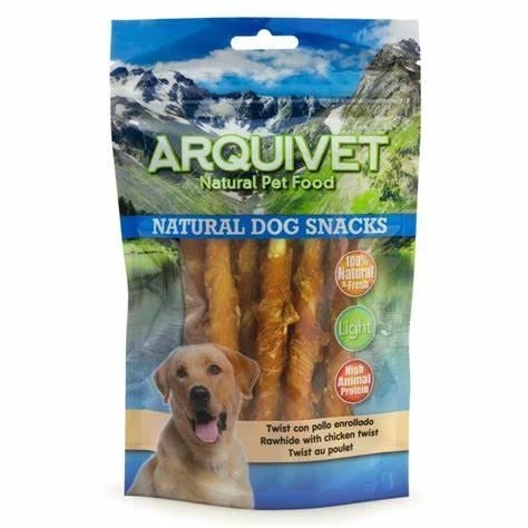 ARQUIVET Twist Pollo 13 kg - Snack per Cani