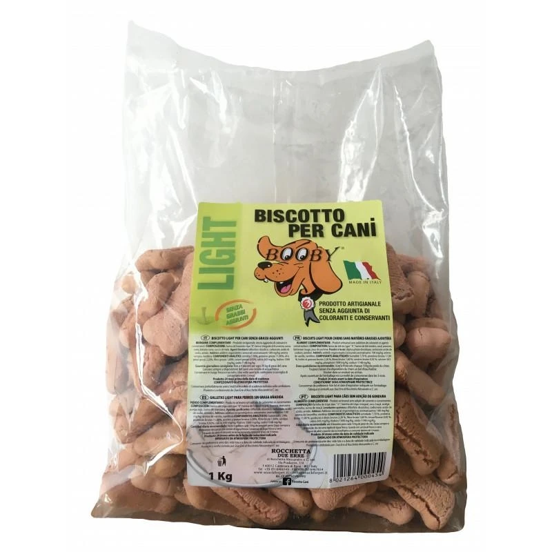 Booby Light Sacco Kg 1 - Snack per Cane