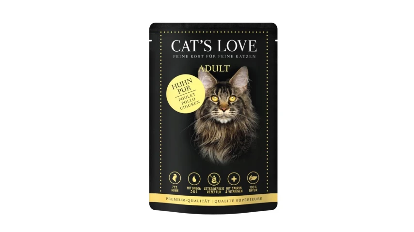 Cat's Love Buste 12 x Gr 85 Pollo - CATSLOVE