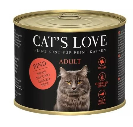 Cat's Love Manzo Puro 200g - CATSLOVE