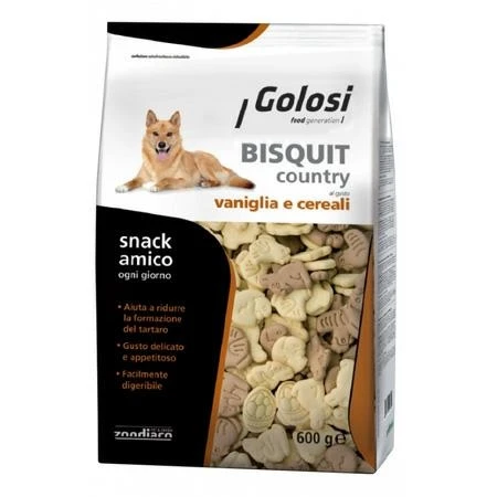 Golosissimi Biscotti Country Vaniglia/Cereali 10 kg - GOLOSI