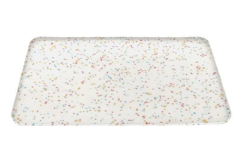 Tappetino Ciotole Confetti 42x30 cm - FERRIBIELLA