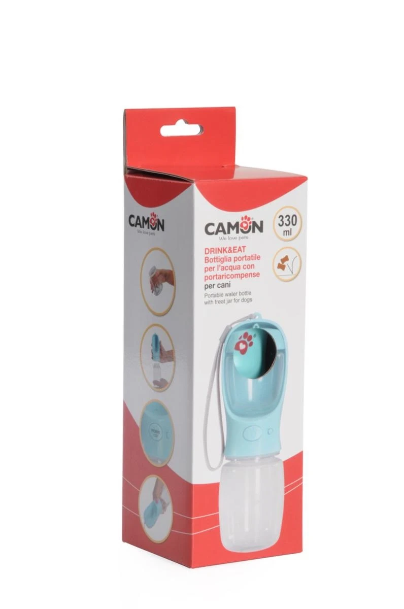 Camon Travel Drinking Bottle 330 ml per Cani