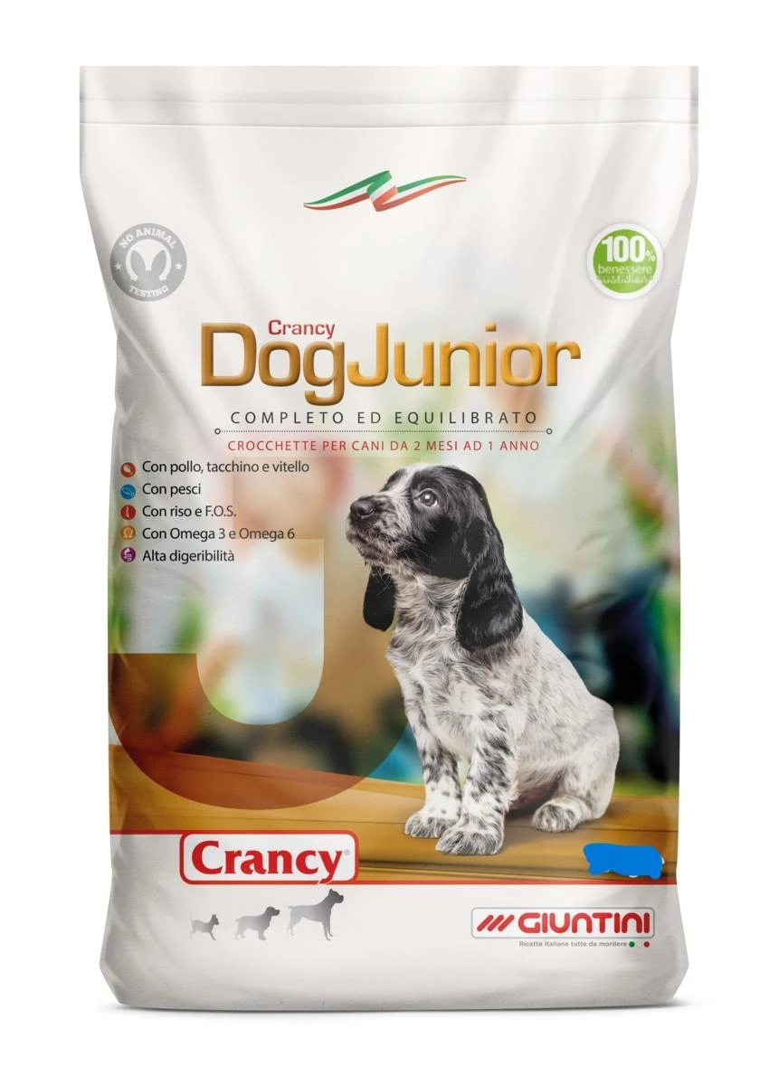 Crancy Dog Junior 10 kg - Giuntini