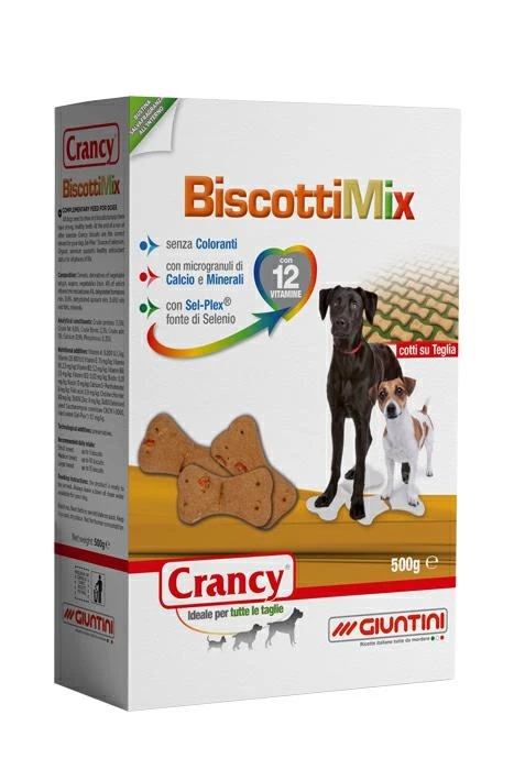 Crancy Biscotti Mix 500g - Giuntini