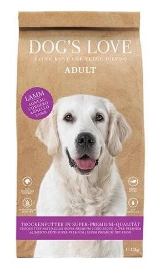 DOG'S LOVE Agnello 12 kg - Alimento Secco per Cani