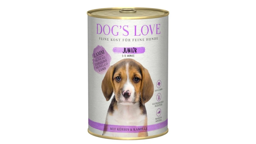Dog's Love Junior Gr 400 Agnello/Spinaci - DOGSLOVE