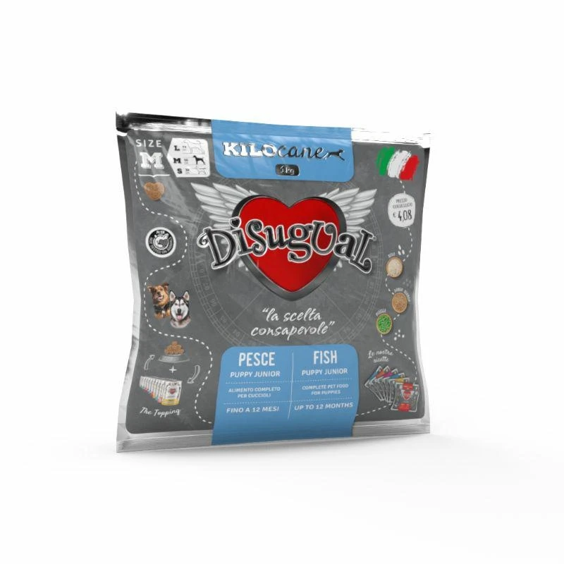 DISUGUAL Kilocane Puppy Medium Pesce 1 kg