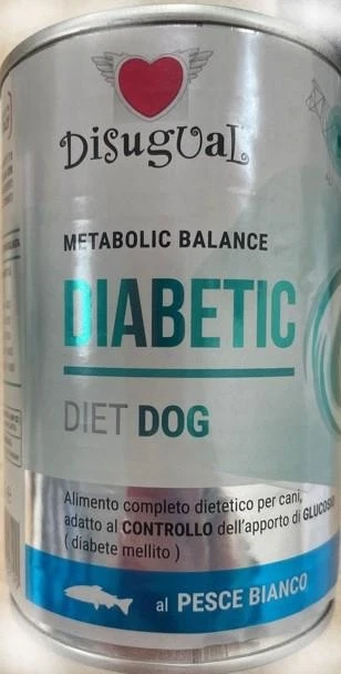 Disugual Dog Diabetic Gr 400 Pesce Bianco - Disugual