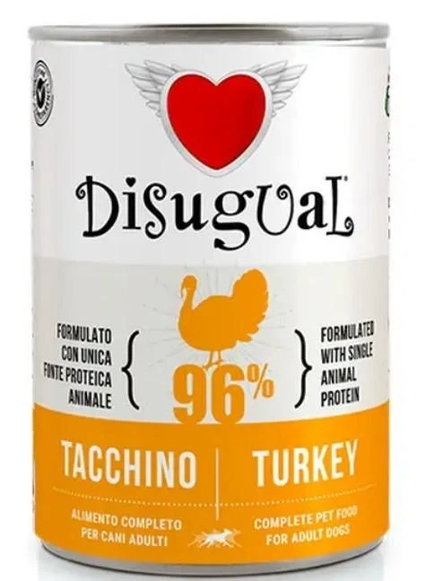 Disigual Dog Tacchino 400g - Mangime Umido per Cani