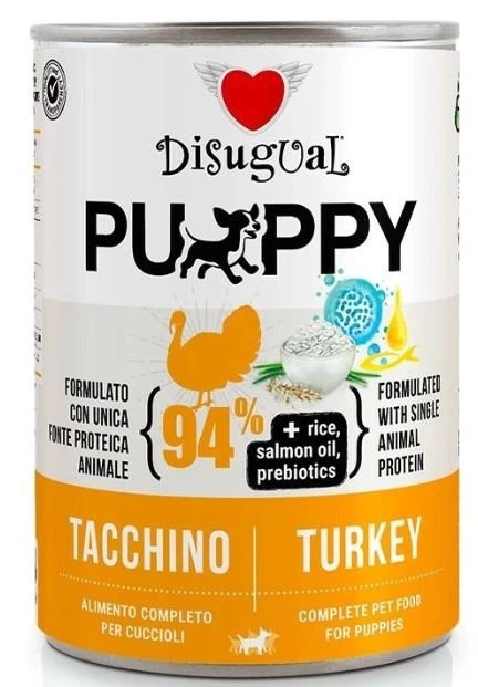 Disigual Dog Puppy Tacchino 400g
