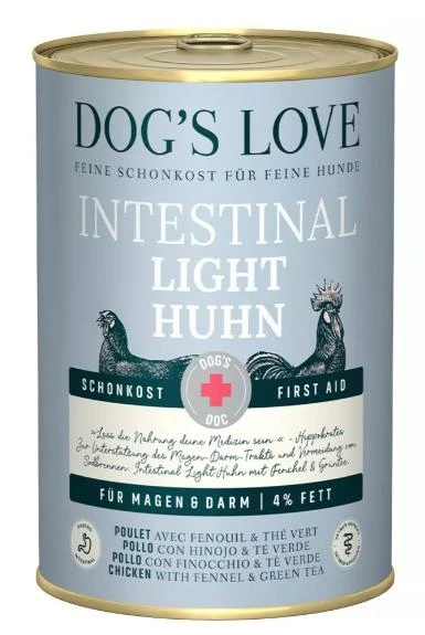 Dog's Love Light Intestinale Pollo 400g - DOGSLOVE