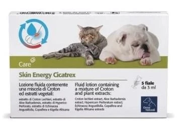 Camon Skin Energy Cicatredx 5 Fiale x 3 ml - Integratore per Cani