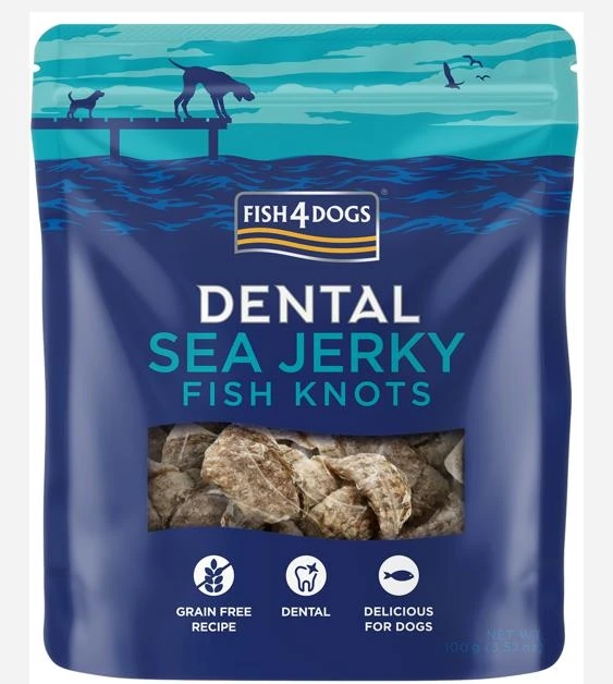 FISH4DOGS Dental Nodi Pesce Essiccato Gr 100