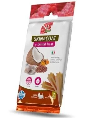 Farmina ND Quinoa Dog Treats Skin Coat Aringa Mini 60g