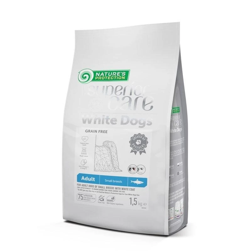 Nature's Protection White Dog Mini Aringa 1,5 kg