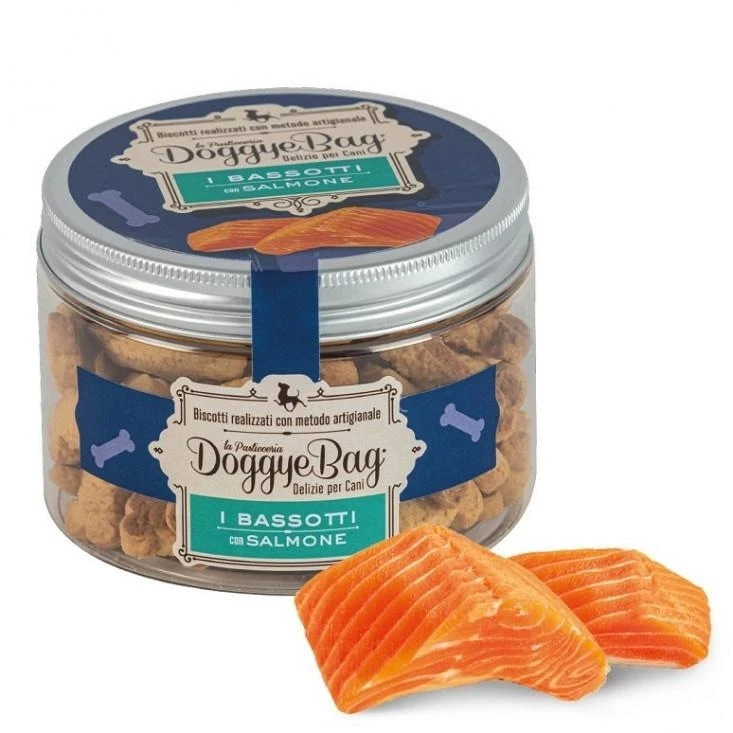 Doggyebag Bassotti Salmone 160g - Snack per Cane