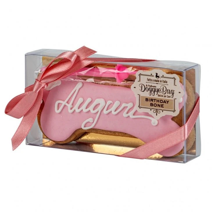 Doggyebag Birthday Bone Auguri Rosa - 85 g