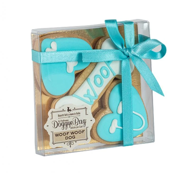 Doggyebag Woof Woof Snack Azzurro - 85g