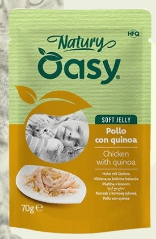 OASY Cat Natury Buste Pollo/Quinoa 24 x 70g