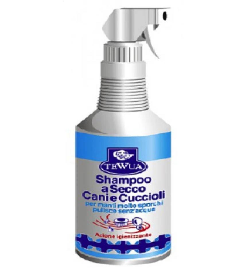 Shampoo a Secco TEWUA 500ml - Igiene per Cani