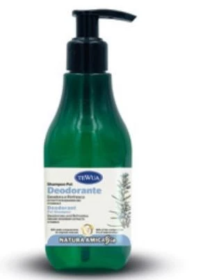 Tewua Natura Amica Bio Shampoo Deo Rosmarino e Menta Tonica 250 ml