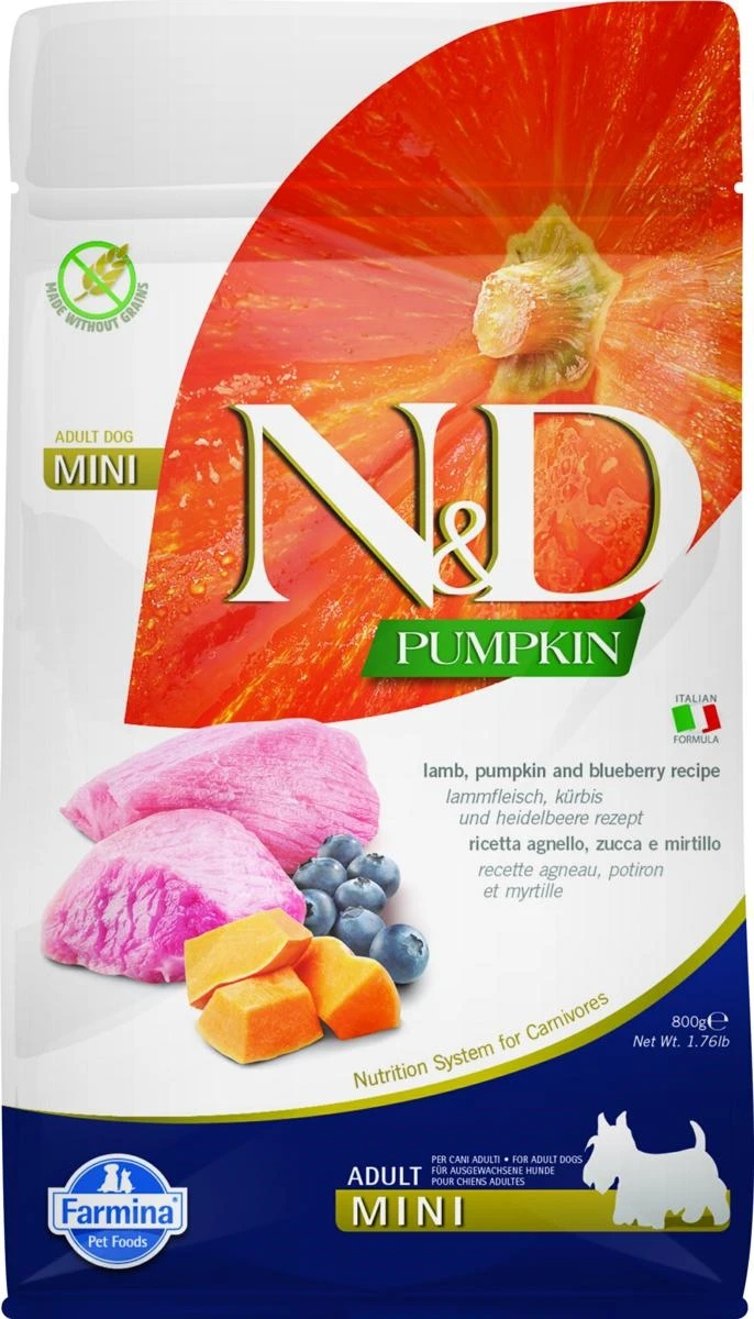 Nd Dog Pumpkin Mini Agnello/Mirtillo - Farmina