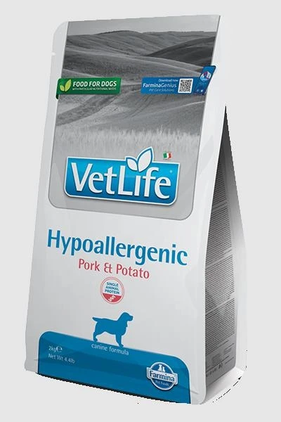 Vet Life Dog Hypoallergenic Maiale/Patate - Farmina