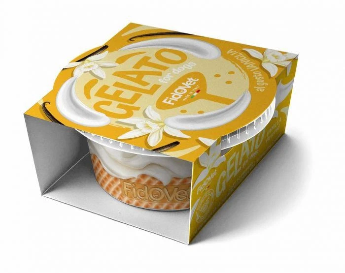 FIDOVET Gelato per Cani Vaniglia 40g