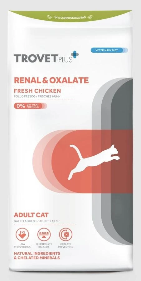 TROVET Cat Renal Oxalate Pollo 2,5 kg