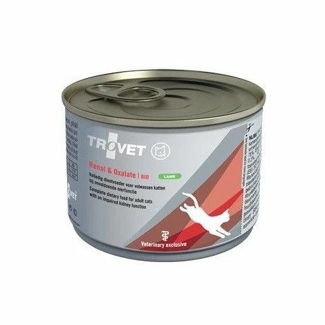 TROVET Cat Renal Oxalate Agnello 100g - Mangime Dietetico