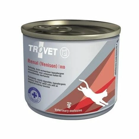 TROVET Cat Renal Cervo 200g - Mangime Dietetico per Gatti