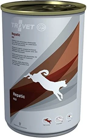 TROVET Dog Hepatic Gr 400 - Mangime Dietetico per Cani