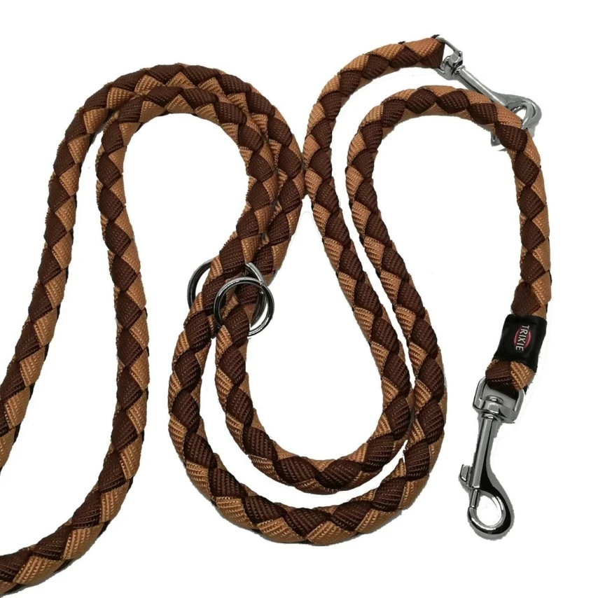 Trixie Cavo Guinza Add. S/M 2,00 mt Ø 12 mm Marrone/Beige