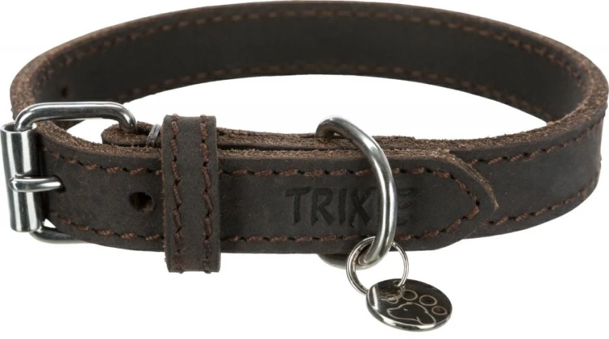 Collare Rustic XS-S 27/34 cm Grigio - TRIXIE
